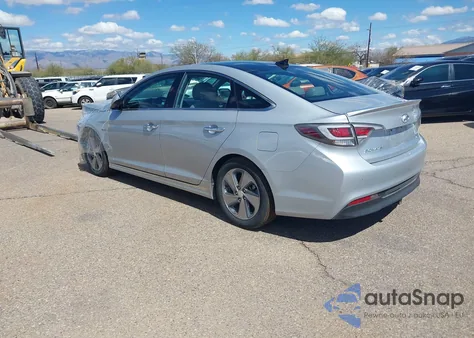 2017 Hyundai Sonata Hybrid Limited from USA, damaged, VIN KMHE34L15HA056042